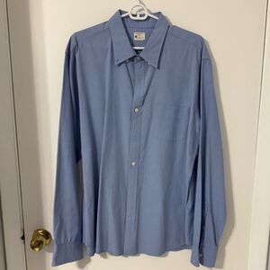 J. Crew Blue Casual Button Down Shirt